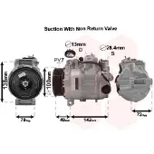 VAN WEZEL Kompressor, Klimaanlage 3000K638