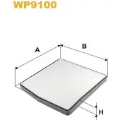 WIX FILTERS Filter, Innenraumluft WP9100
