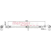 METZGER Bremsschlauch 4111847
