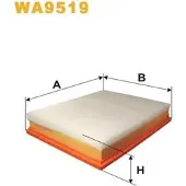 WIX FILTERS Luftfilter WA9519