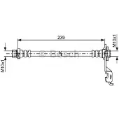 Bosch Bremsschlauch 1 987 481 764