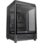 Thermaltake The Tower 500, Midi Tower, PC, Schwarz, ATX, EATX, micro ATX, Mini-ITX, SPCC, Gehärtetes Glas, Gaming