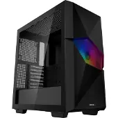 DeepCool CYCLOPS, Midi Tower, PC, Weiß, ATX, EATX, micro ATX, Mini-ITX, ABS, Stahl, Gehärtetes Glas, Gaming