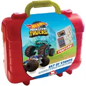 Multiprint Hot Wheels Reise-Stempel- und Malkoffer
