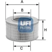 Ufi Luftfilter 27.956.00