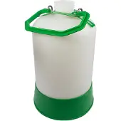 Micro Matic Reinigungsbehälter Reinigungsfass Kunststoff 5 Liter, Zapfkopf: ohne