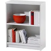 Die Möbelfundgrube Bücherregal Standregal weiß 60 x 78 cm - 1 Einlegeboden - LILLY