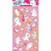 Totum Vielfältige Einhorn Aufkleber – Set mit verschiedenen Motiven für Agenda, Kunstwerke & Federmäppchen