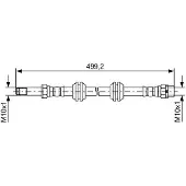 Bosch Bremsschlauch 1 987 481 727