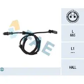 FAE ABS Sensor Raddrehzahl Vorne für OPEL Vivaro A Kastenwagen (X83) 78095