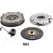 Japanparts Kupplungssatz Kupplung für SSANGYONG Korando SUV (CK) mit Schwungrad KV-S03