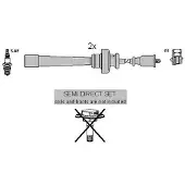 ASTEMO Hüco Zündleitungssatz [Hersteller-Nr. 134613] für Mitsubishi