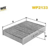 WIX FILTERS WP2133 Innenraumfilter Pollenfilter für TOYOTA AYGO (PAB4, KGB4) Aktivkohle