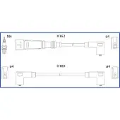 ASTEMO Zündleitungssatz Hueco 134707