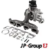 JP GROUP Motorlager Hydrolager Hinten Rechts für VW GOLF II (19E, 1G1) 1117904280
