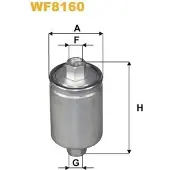 WIX FILTERS Kraftstofffilter WF8160