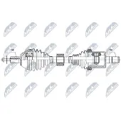 NTY NPW-VV-040 Antriebswelle Vorne Links für VOLVO V70 III (135) S80 II (124)