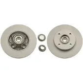 TRW Bremsscheibe DF6042BS hinten, voll, 1 Stück