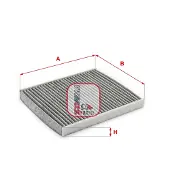 Sofima Innenraumluftfilter mit Aktivkohle S 4221 CA