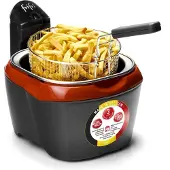 Frifri F918RR2, Fritteuse, 3 l, Einzelbild, Schwarz, Tasten, Eigenständig