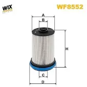 WIX FILTERS Kraftstofffilter WF8552 für FORD Mondeo V Kombi (CF) Filtereinsatz