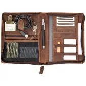 Pride And Soul Wick Schreibmappe Leder 24 cm Pride&Soul Braun