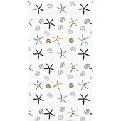 vidaXL Duschrollo 130x240 cm Stoffbreite 126 cm