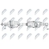 NTY NPW-ME-122 Antriebswelle Hinten Rechts für SMART FORTWO Coupe (451) FORTWO Cabrio (451)