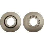 TRW Bremsscheibe DF6049 hinten, voll, 1 Stück