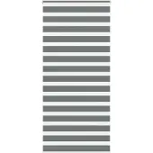 vidaXL Doppelrollo Dunkelgrau 115x200 cm Stoffbreite 110,9 cm Polyester