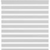 vidaXL Doppelrollo Hellgrau 145x100 cm Stoffbreite 140,9 cm Polyester
