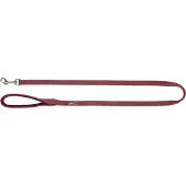 Trixie Premium Führleine, sangria - Größe: M - L: 1 m / 20 mm