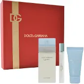 Dolce&Gabbana Dolce & Gabbana Light Blue Edt 100Ml + Edt 10Ml + Body Cream 50Ml