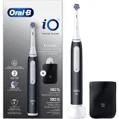 Braun Oral-B Zahnbürste schwarz-weiß + Schutzhülle
