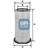 Ufi Luftfilter 27.277.00