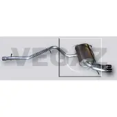 VEGAZ VS-590 Endschalldämpfer für VW TIGUAN (5N) Auspuff
