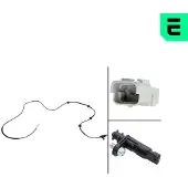 OPTIMAL ABS Sensor Raddrehzahl Hinten Links Hinten Rechts für CITROËN C5 III Kombi (RW) 06-S409