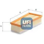 Ufi Luftfilter 30.D14.00
