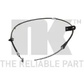 NK Seilzug, Feststellbremse [Hersteller-Nr. 9036130] für Vauxhall, Opel, Suzuki