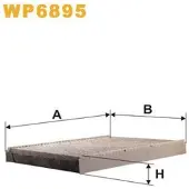 WIX FILTERS Filter, Innenraumluft WP6895