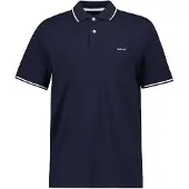 Gant Tipping SS Pique Rugger Poloshirt Herren L