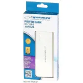Esperanza EMP106WE Radium, 8000 mAh, Grau, Weiß