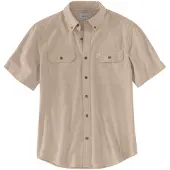 Carhartt Hemd Loose Chambray S/S Shirt Herren Dark Tan Chambray-XL