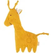 Sigikid Knistertuch Musselin Giraffe gelb Tiny 22 cm
