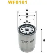 WIX FILTERS Kraftstofffilter WF8181