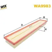 WIX FILTERS Luftfilter WA9983 für PORSCHE PANAMERA (971) Filtereinsatz