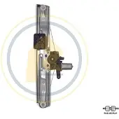 Ac Rolcar 01.1511 Elektrischer Fensterheber Vorne Links für FIAT TIPO Kombi (356) TIPO Schrägheck (356) TIPO Stufenheck (356)