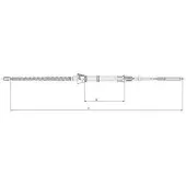 Textar Seilzug, Feststellbremse 44005200