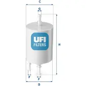Ufi Kraftstofffilter 31.854.00
