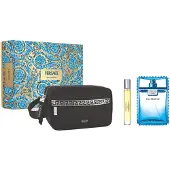 Versace Edt Spray 100ml/Edt Spray 10ml/Black Trousse Eau Fraiche Giftset